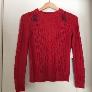 The Reeds X J.Crew Cable-knit Crewneck